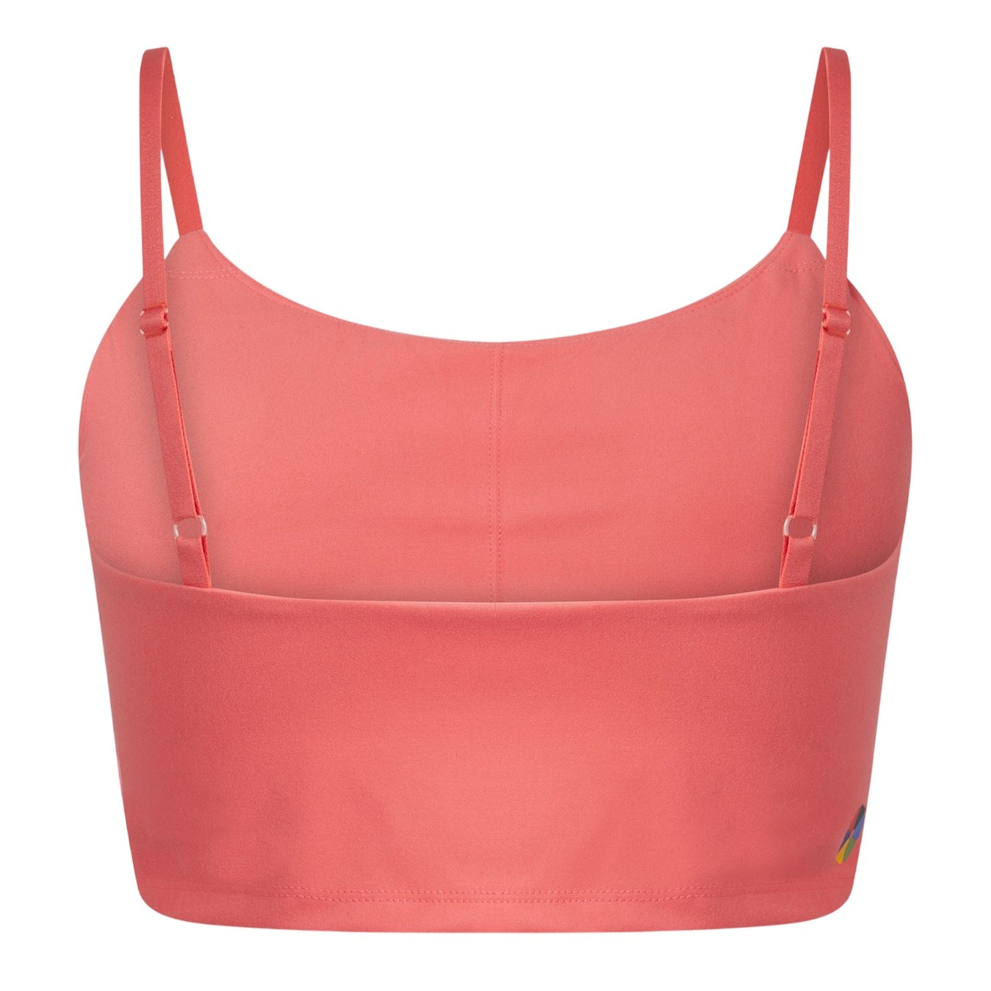 Burnt Coral - Back - Nicce Womens-Ladies Anywhere T-Shirt Bra