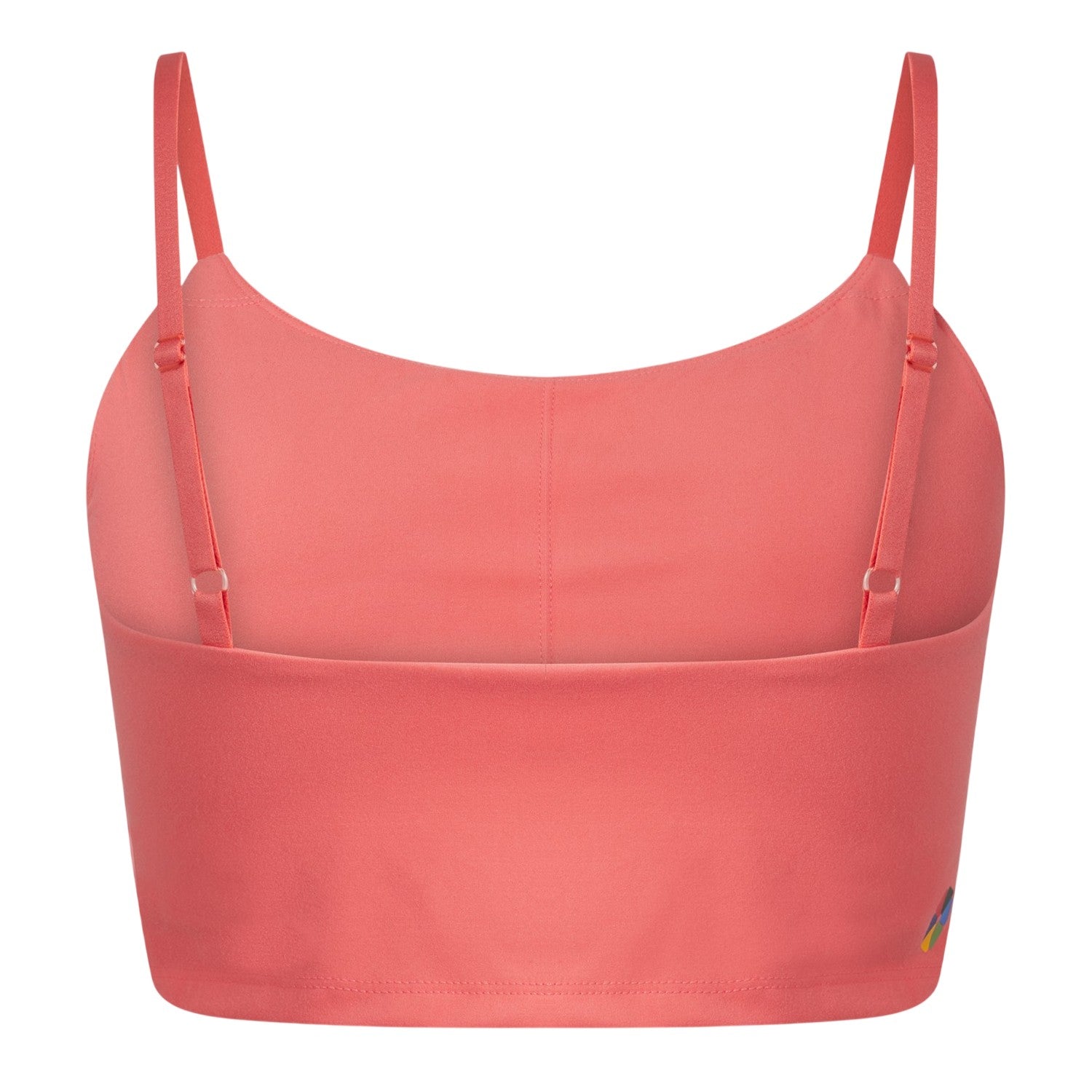 Burnt Coral - Back - Nicce Womens-Ladies Anywhere T-Shirt Bra