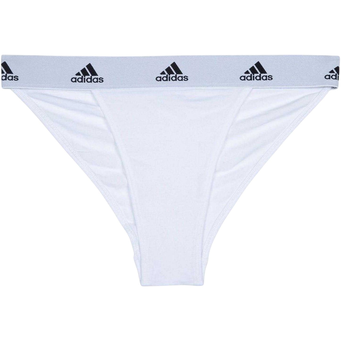 White - Front - Adidas Womens-Ladies Active Briefs