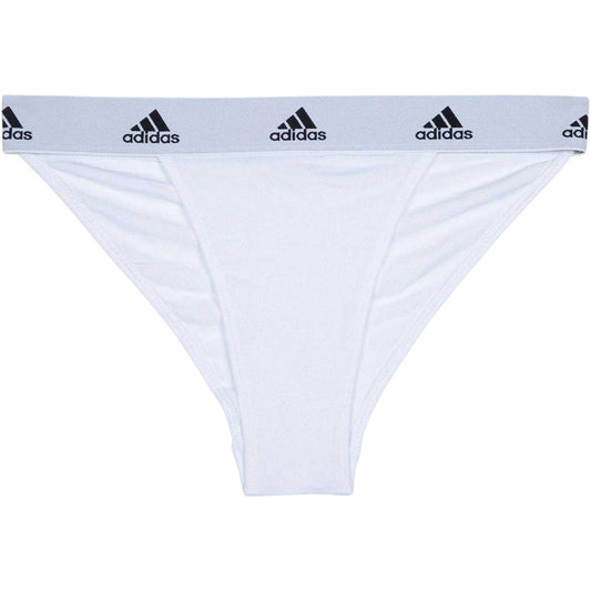White - Front - Adidas Womens-Ladies Active Briefs