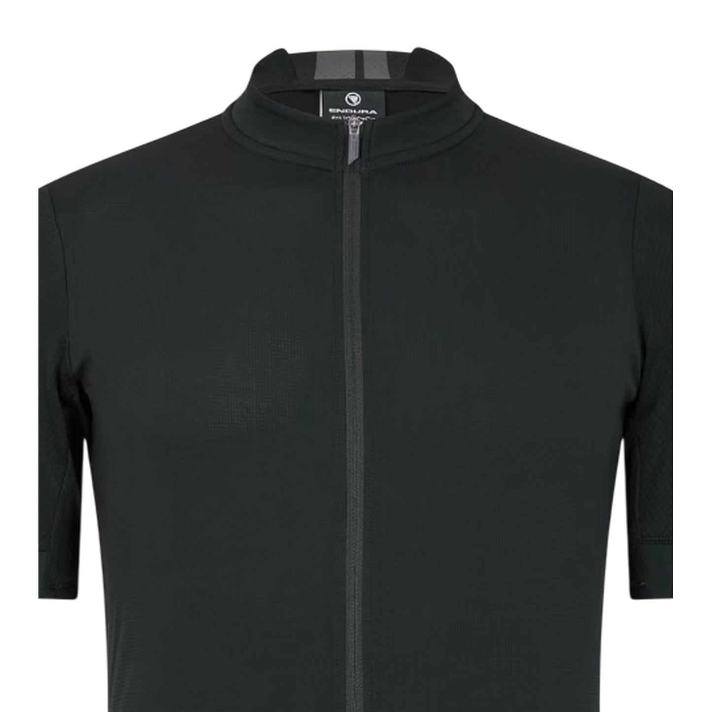 Black - Side - Endura Mens Fs260 Performance Cycling Jersey