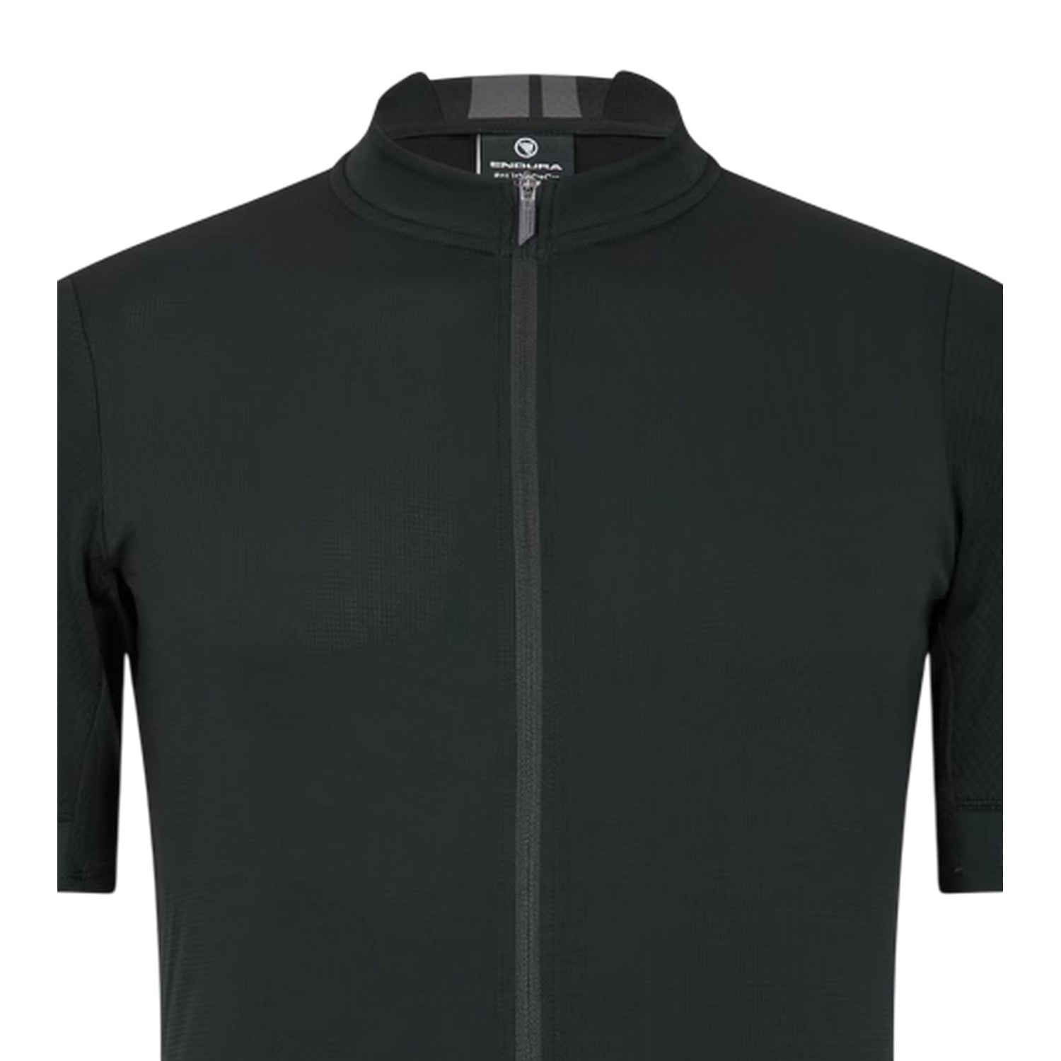 Black - Side - Endura Mens Fs260 Performance Cycling Jersey