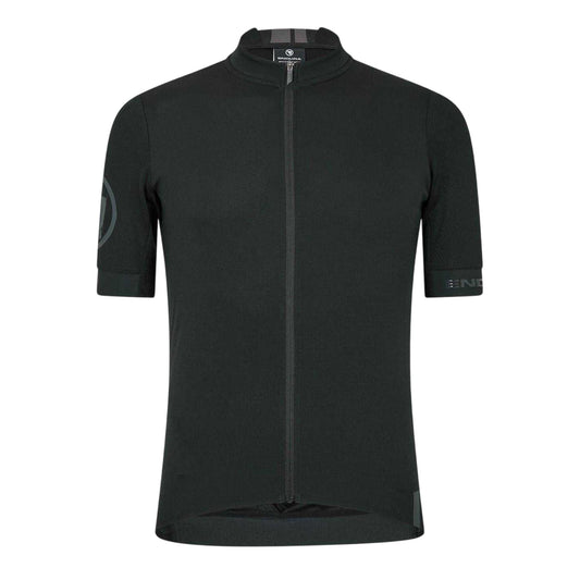 Black - Front - Endura Mens Fs260 Performance Cycling Jersey