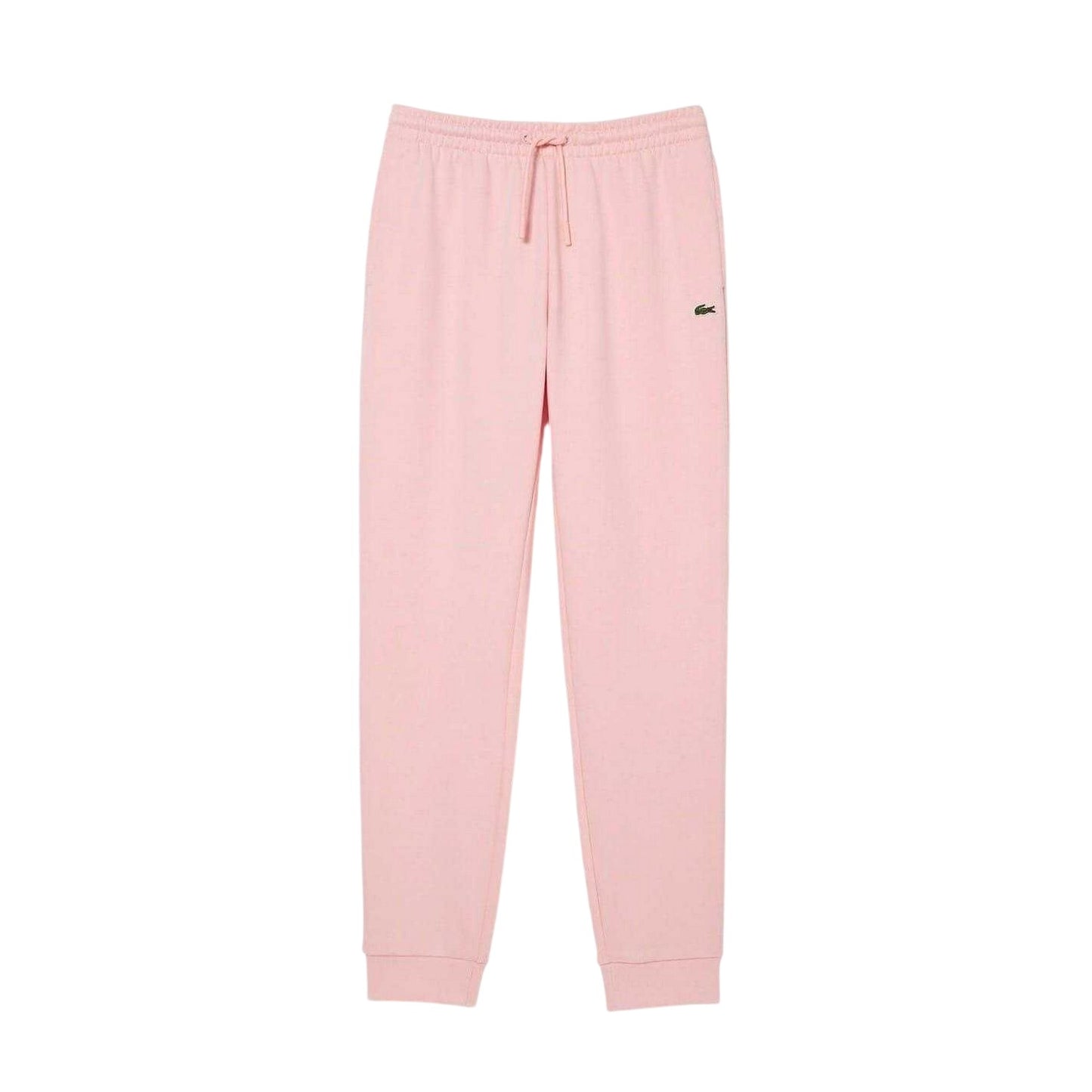 Pink - Front - Lacoste Womens-Ladies Polycotton Joggers