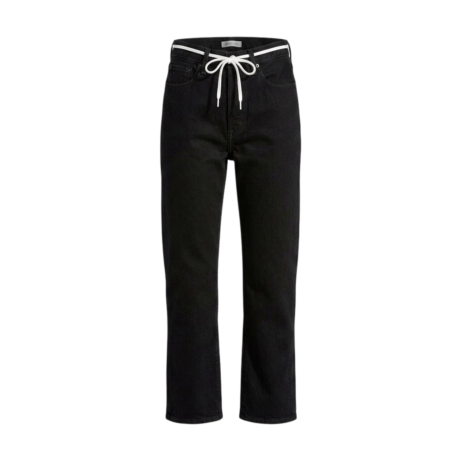 Black Sprout - Front - Levis Womens-Ladies Ribcage Cotton Denim Jeans