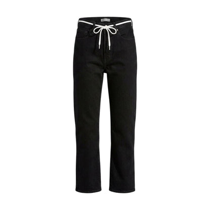 Black Sprout - Front - Levis Womens-Ladies Ribcage Cotton Denim Jeans