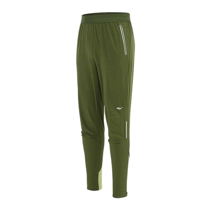 Khaki Green - Side - Everlast Mens Flexible Trousers