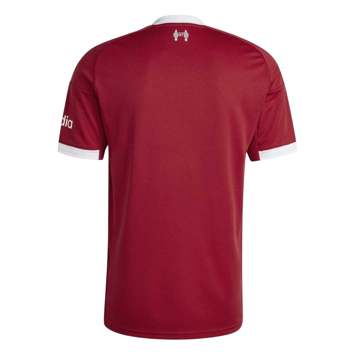 Red - Back - Adidas Unisex Adult 2025-2026 Liverpool FC Football Jersey