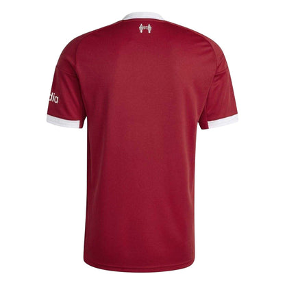 Red - Back - Adidas Unisex Adult 2025-2026 Liverpool FC Football Jersey