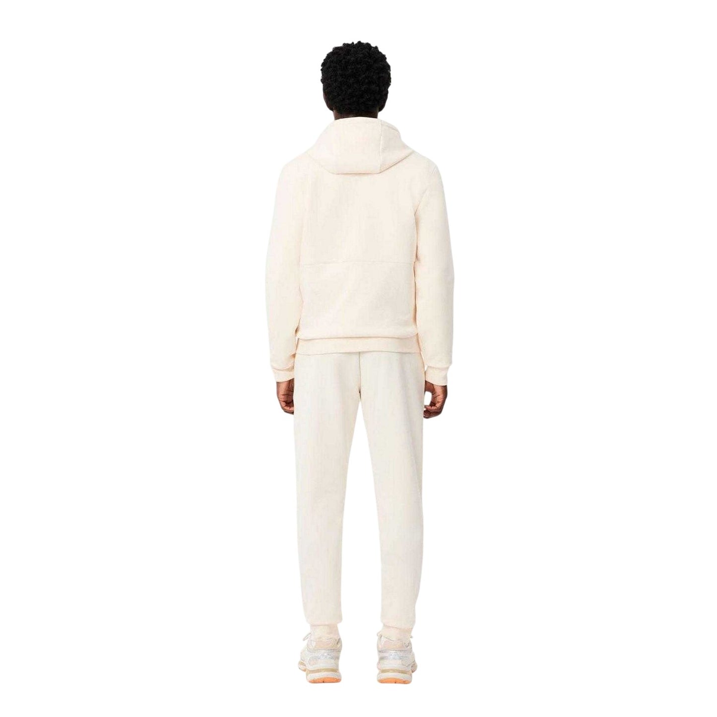 White - Back - Lacoste Mens Cotton Blend Sweatpants