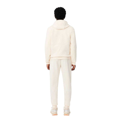 White - Back - Lacoste Mens Cotton Blend Sweatpants