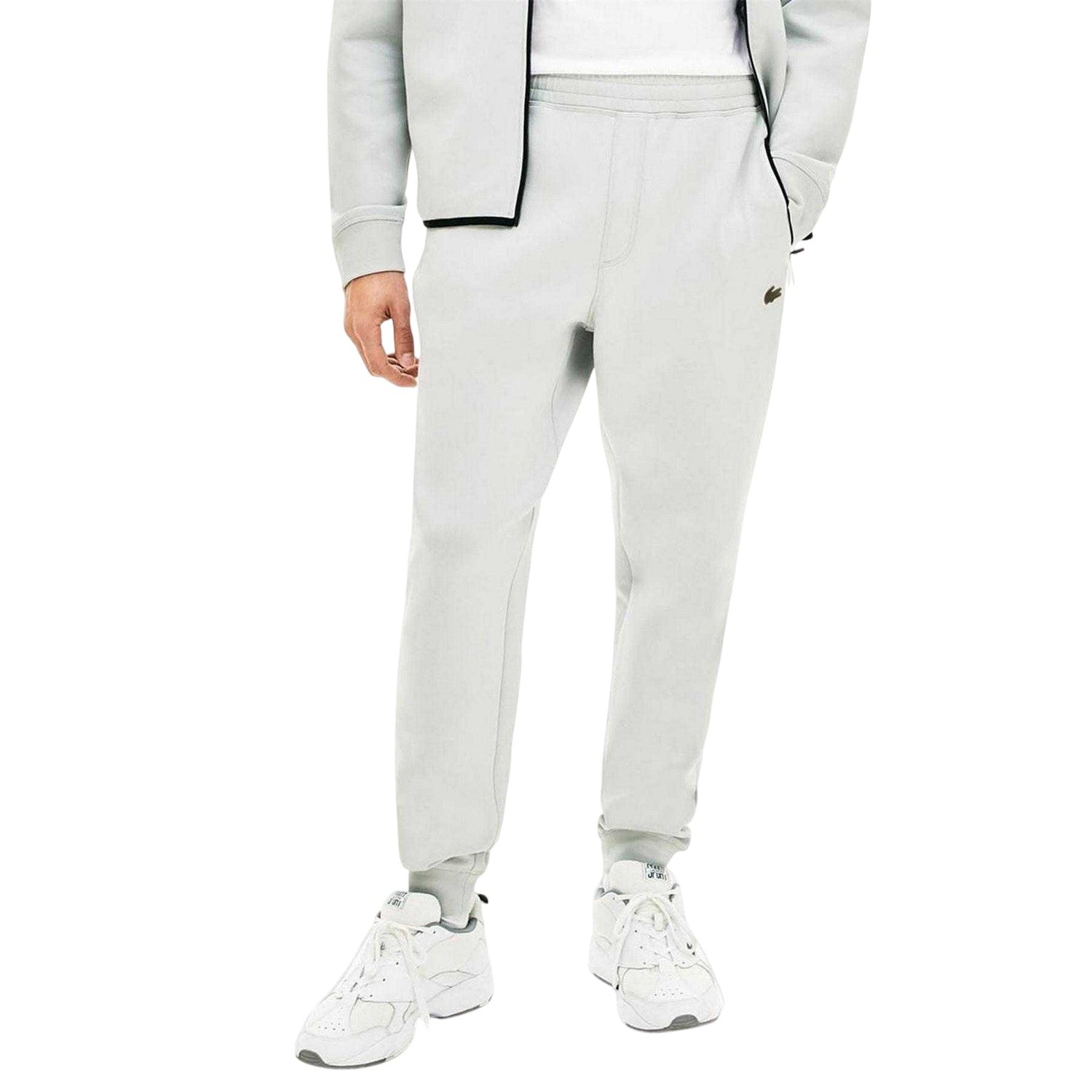 Grey - Lifestyle - Lacoste Mens Tapered Sweatpants