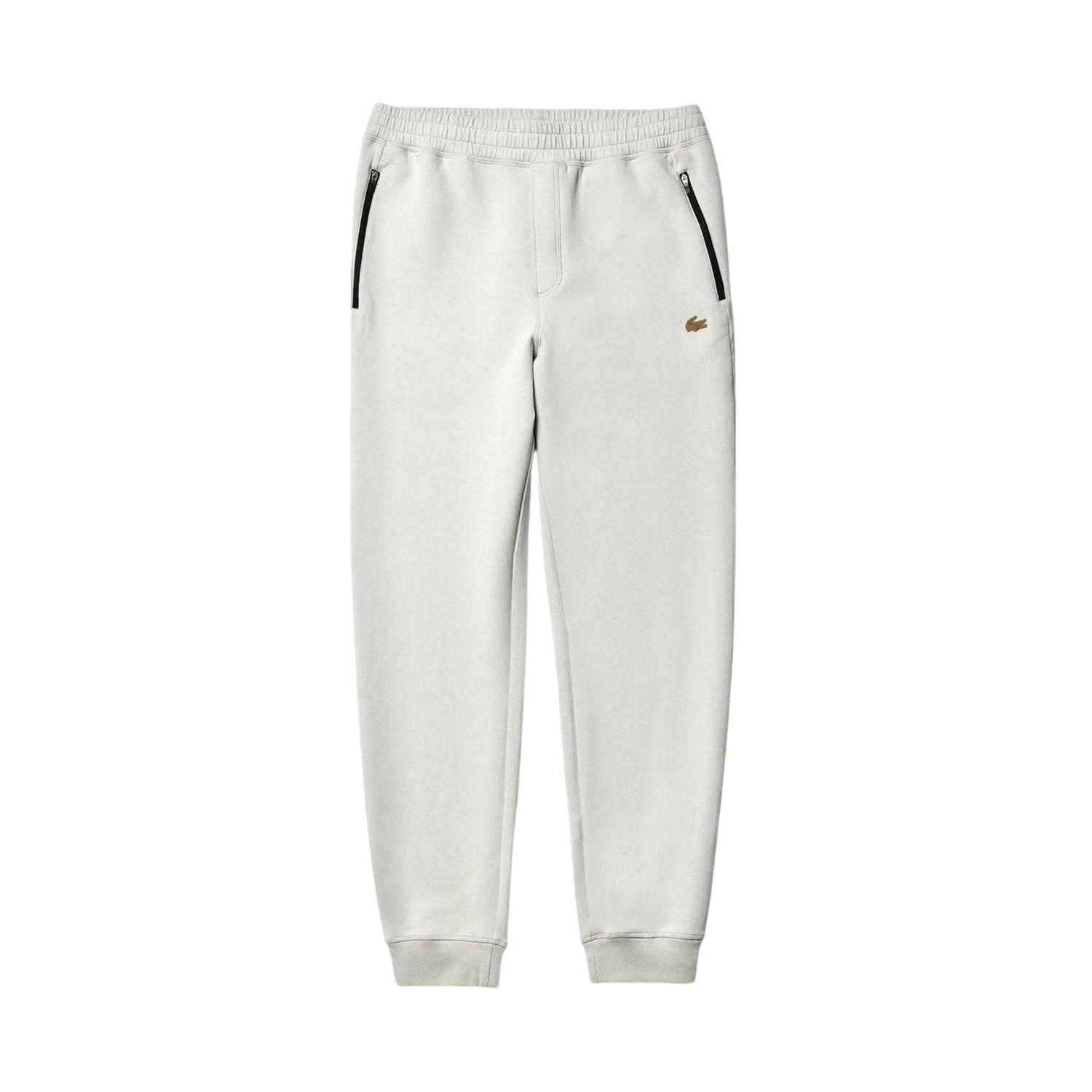 Grey - Front - Lacoste Mens Tapered Sweatpants