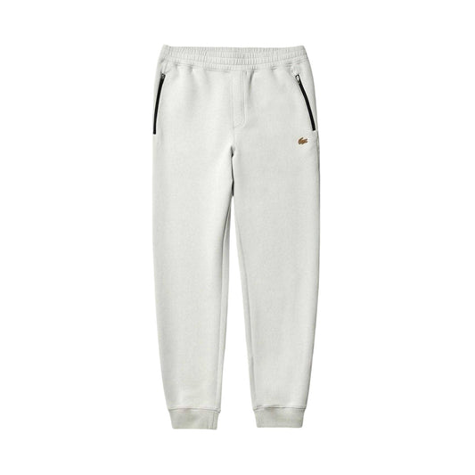 Grey - Front - Lacoste Mens Tapered Sweatpants