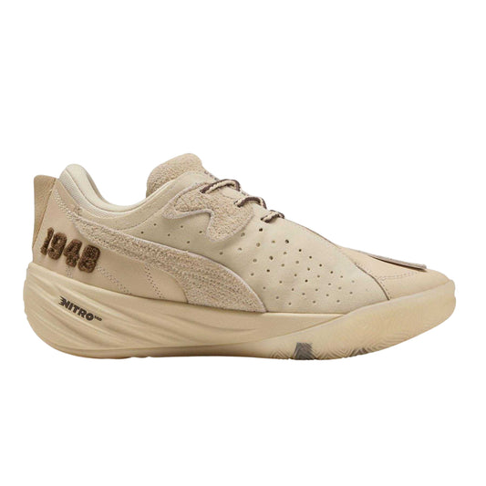 Canvas - Front - Puma Mens All-Pro Nitro 2 Leather Basketball Shoes