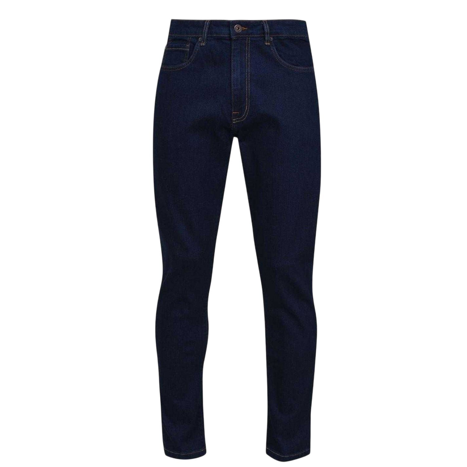 Indigo - Back - Jack Wills Mens Denim Faded Slim Jeans