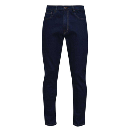 Indigo - Back - Jack Wills Mens Denim Faded Slim Jeans