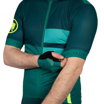 Emerald Green - Lifestyle - Endura Mens Short-Sleeved Cycling Jersey
