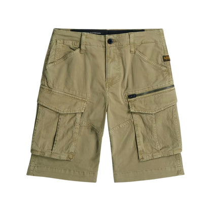 Green - Front - G-Star Childrens-Kids Rovic Cargo Shorts