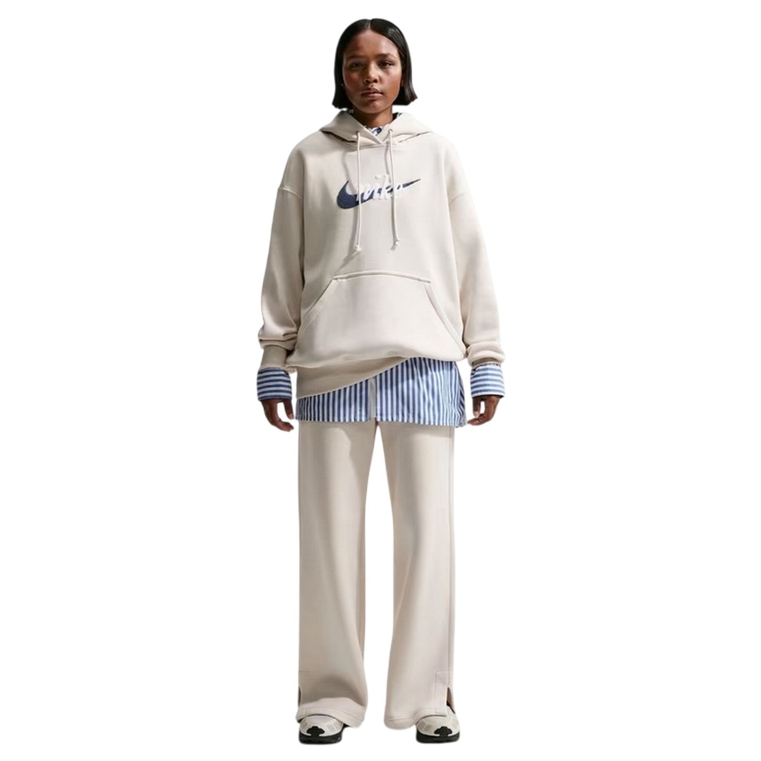 Cream - Lifestyle - Nike Womens-Ladies Chenille Sweatpants