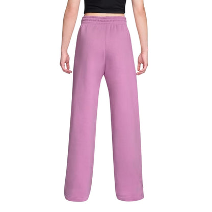 Magenta - Back - Nike Womens-Ladies Chenille Sweatpants