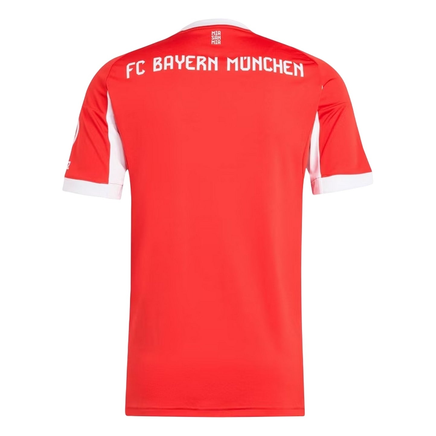 Red - Back - Adidas Unisex Adult 2025-2026 FC Bayern Munich Football Shirt