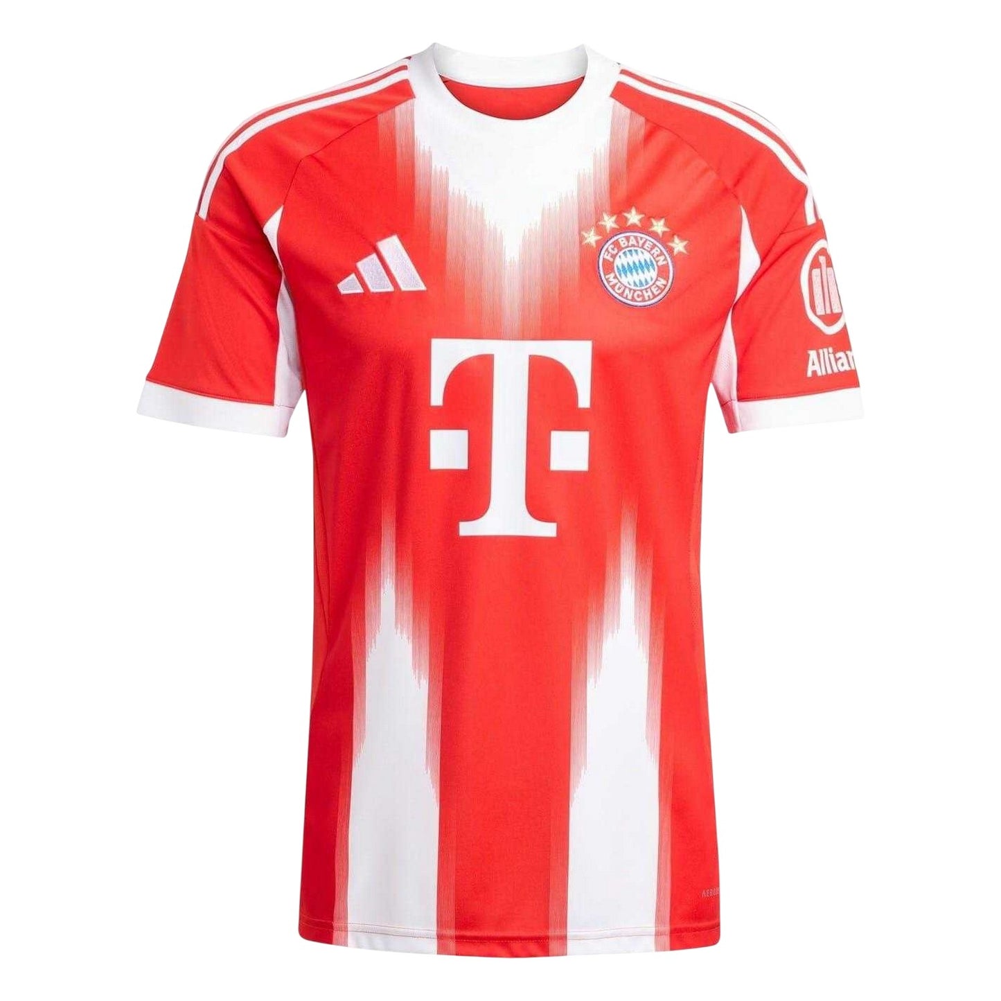 Red - Front - Adidas Unisex Adult 2025-2026 FC Bayern Munich Football Shirt