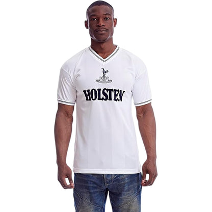 White-Blue - Lifestyle - Adidas Unisex Adult 1983 Tottenham Hotspur FC Short-Sleeved Football Shirt