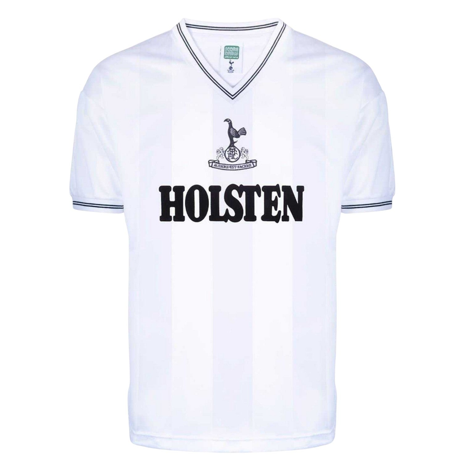 White-Blue - Front - Adidas Unisex Adult 1983 Tottenham Hotspur FC Short-Sleeved Football Shirt