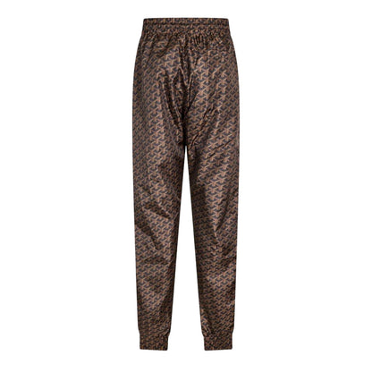Black-Brown - Back - Criminal Damage Mens Louvre Fleece Joggers