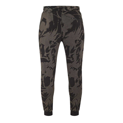 Black - Back - Criminal Damage Mens Abstract Joggers