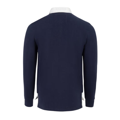 Royal Blue - Back - KooGa Mens Scotland Long-Sleeved Rugby Shirt