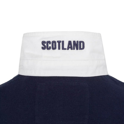 Royal Blue - Lifestyle - KooGa Mens Scotland Long-Sleeved Rugby Shirt