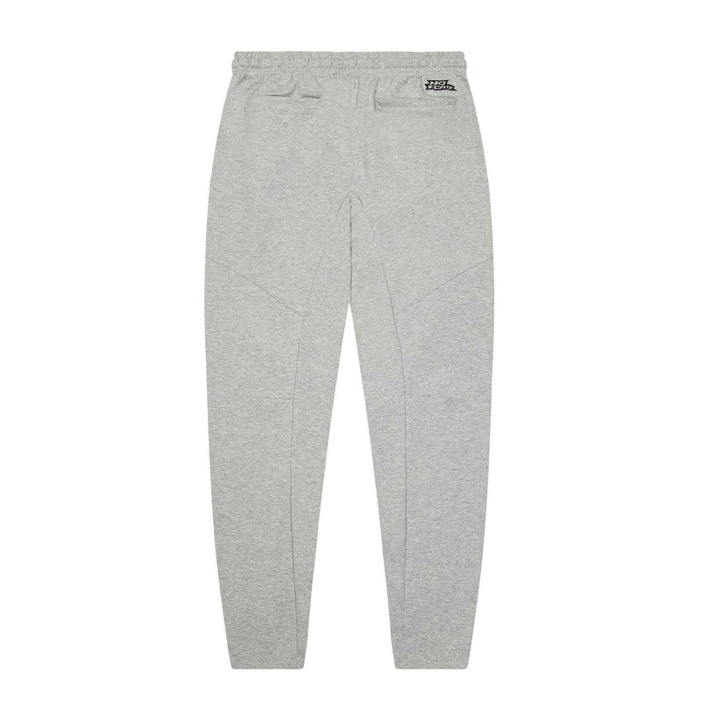Grey - Back - No Fear Mens Cotton Blend Joggers