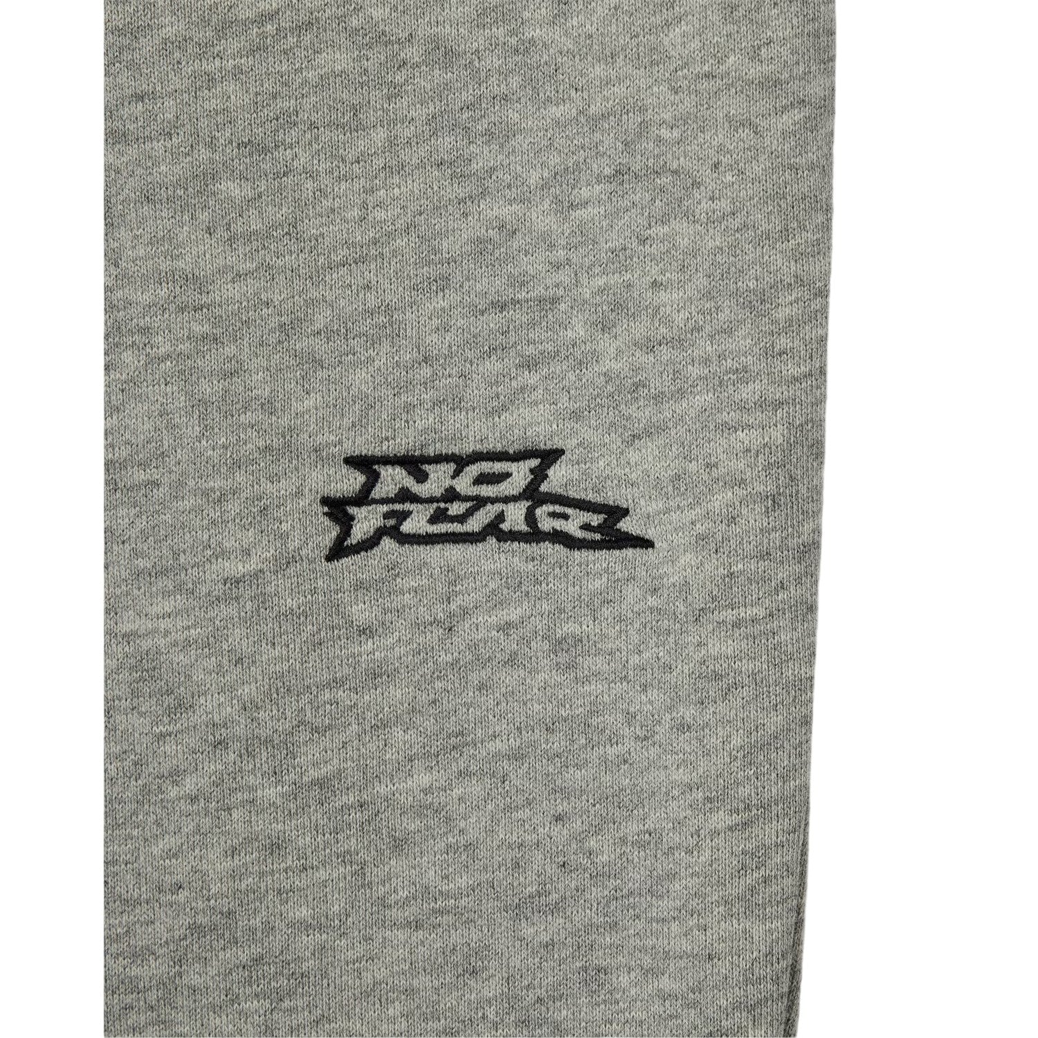Grey - Side - No Fear Mens Cotton Blend Joggers