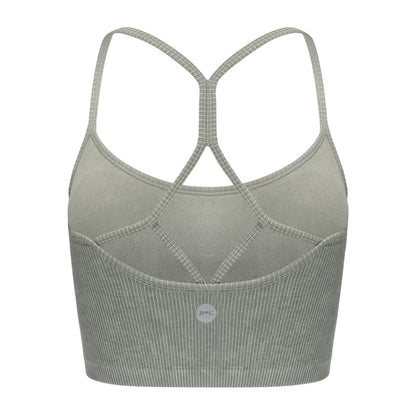 Green - Side - Slazenger Womens-Ladies Snug Fit Bralette (Pack of 2)