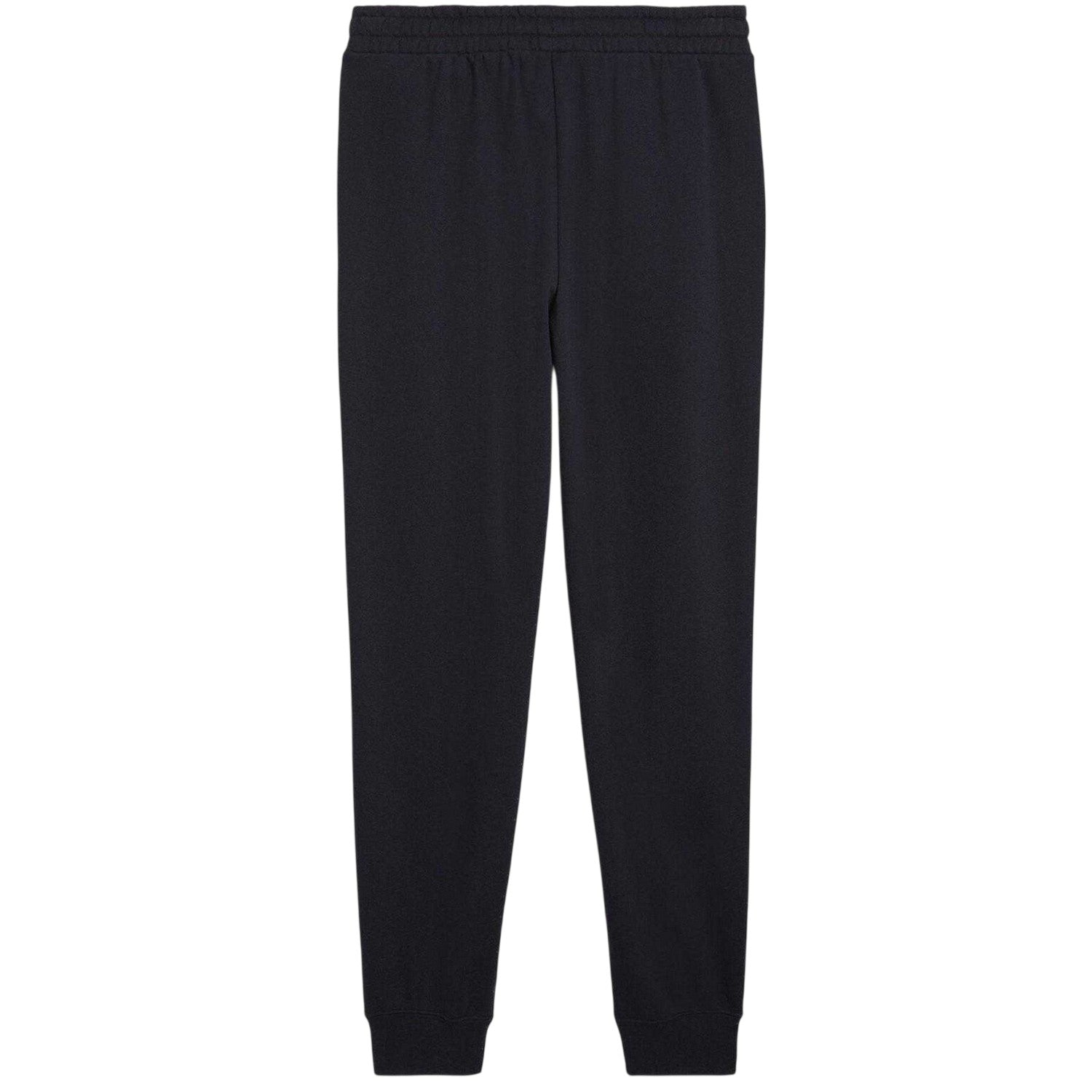 Navy - Back - Puma Mens Logo Cuffed Joggers