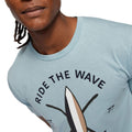 Turquoise - Side - Boss Mens Tylan T-Shirt