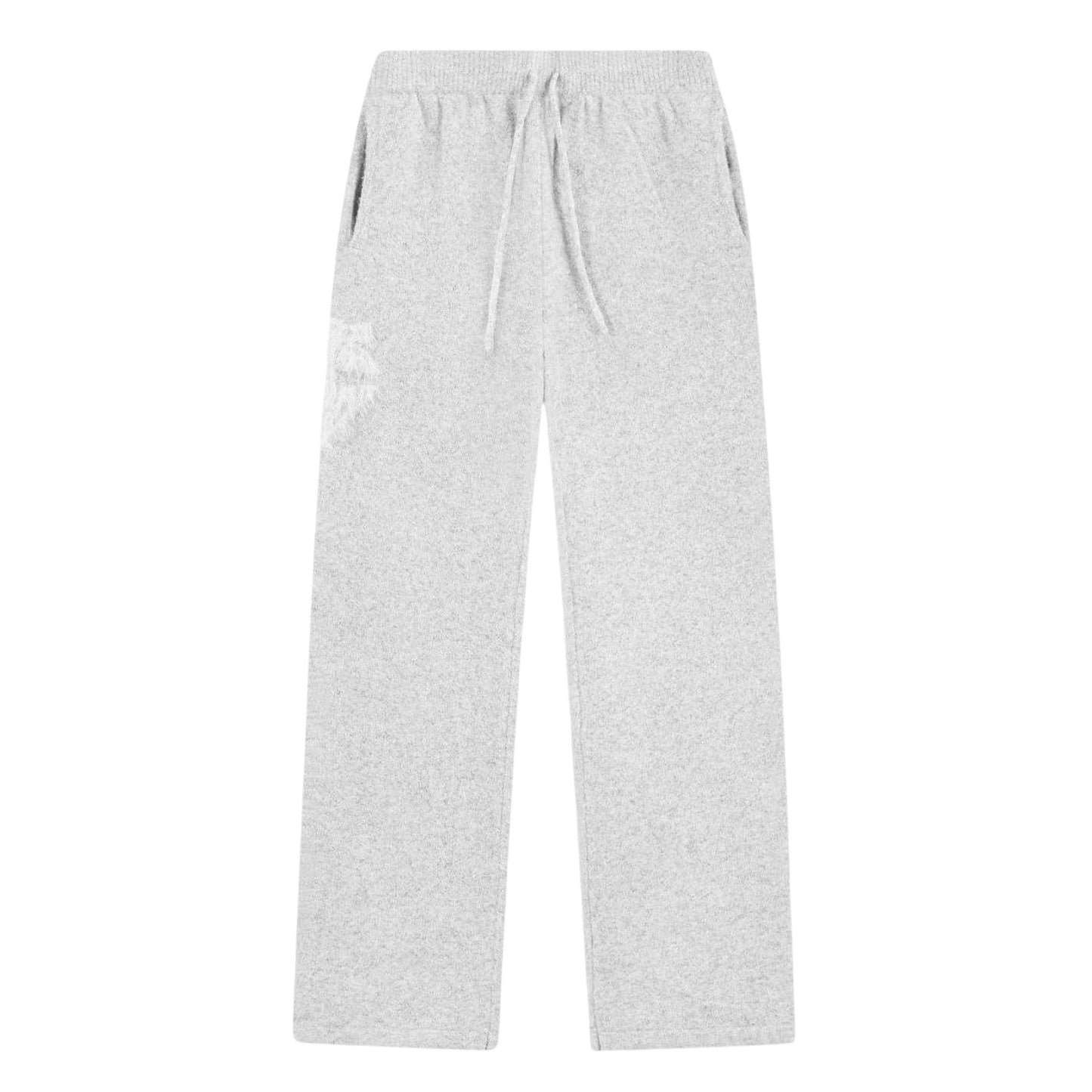 Grey - Front - Couture Mens Fluffy Casual Joggers