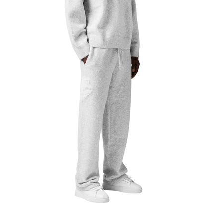 Grey - Lifestyle - Couture Mens Fluffy Casual Joggers