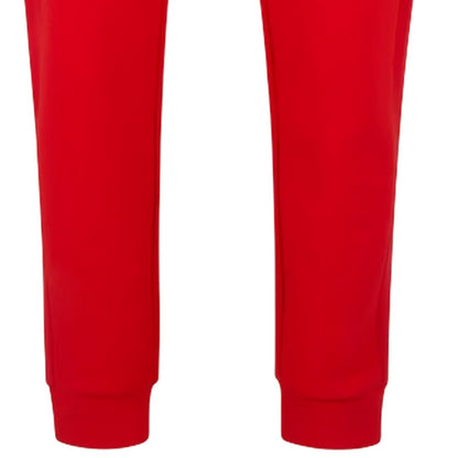 Bright Red - Side - Boss Mens Hadiko Regular Joggers