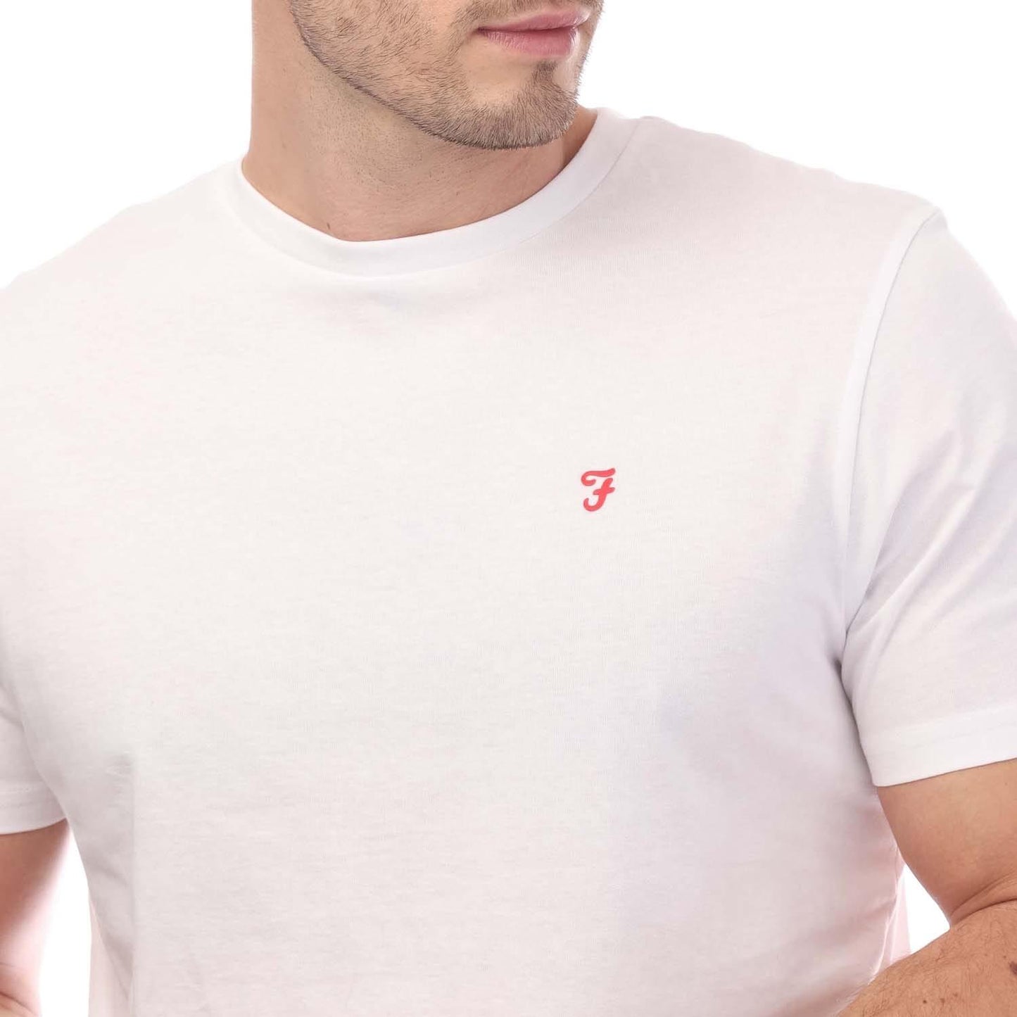 Black-Grey - Lifestyle - Farah Mens Neico Lounge T-Shirt (Pack of 2)