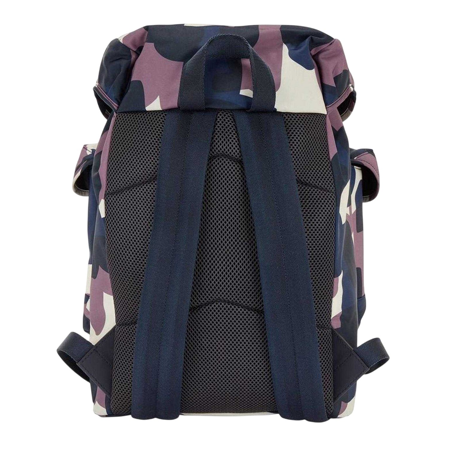 Navy-Purple-White - Back - Boss Meridian Camouflage Backpack