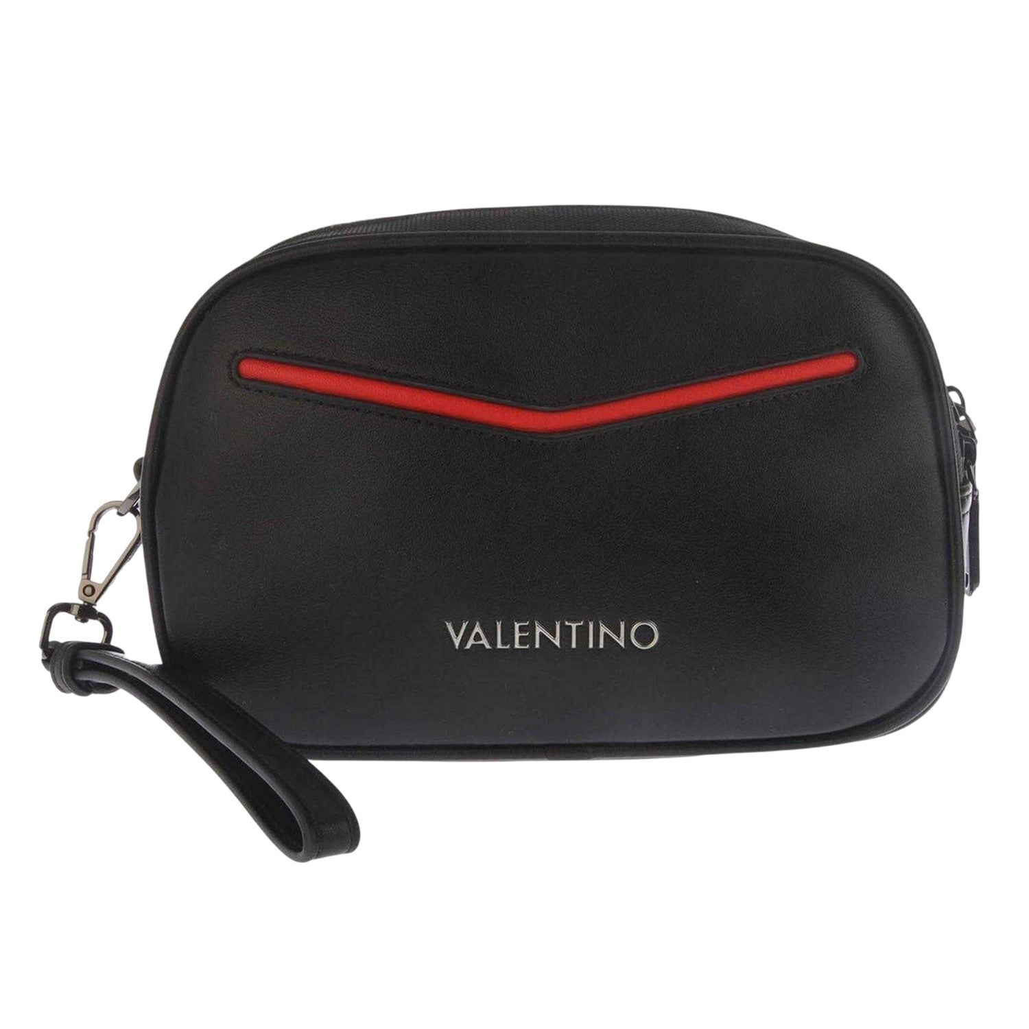 Black - Front - Valentino Toiletry Bag