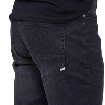 Black - Lifestyle - Firetrap Mens Plain Slim Jeans