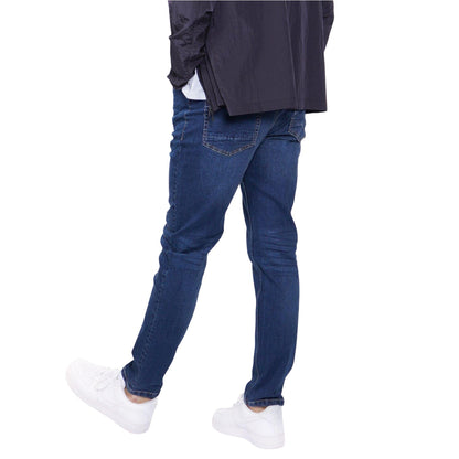 Mid Wash - Lifestyle - Firetrap Mens Plain Slim Jeans
