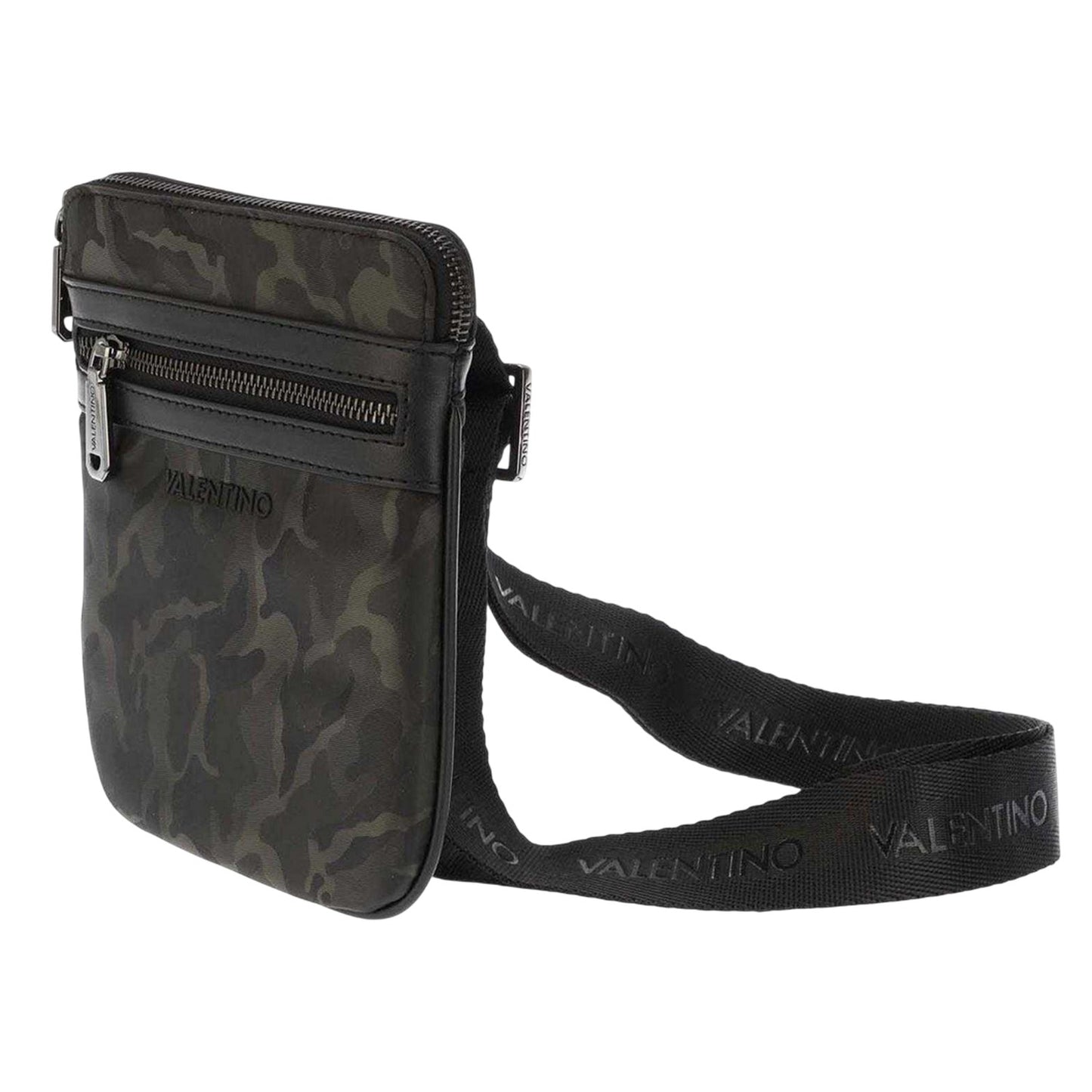 Grey - Side - Valentino Nachos Crossbody Bag