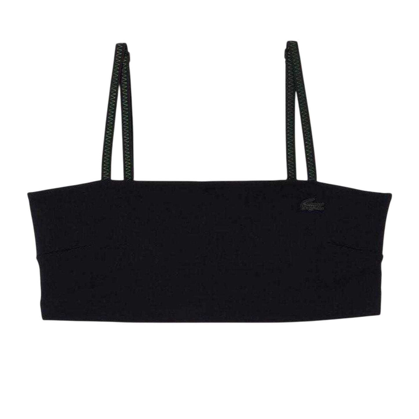 Black - Front - Lacoste Womens-Ladies Quick Dry UV Protection Bralette