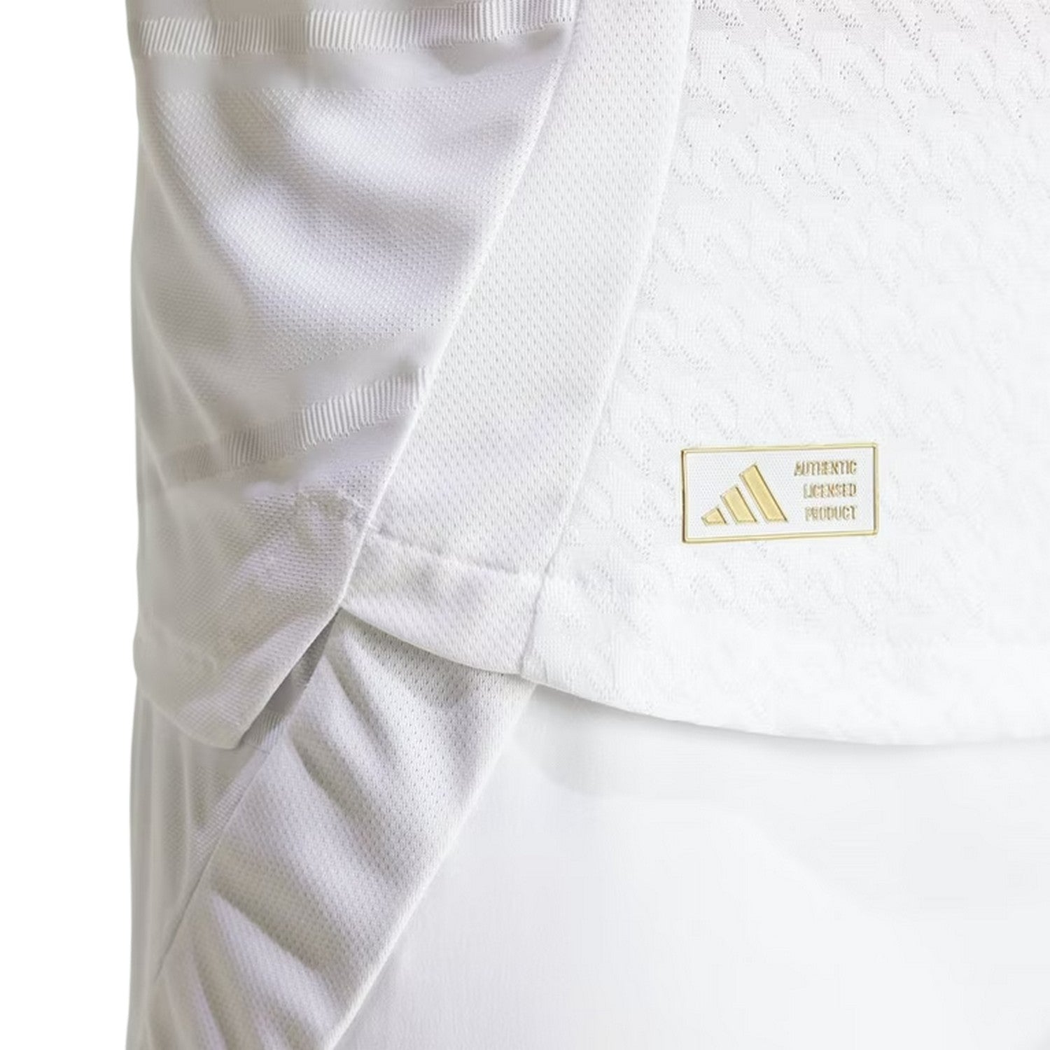 White - Side - Adidas Unisex Adult 2024-2025 Real Madrid CF Football Jersey
