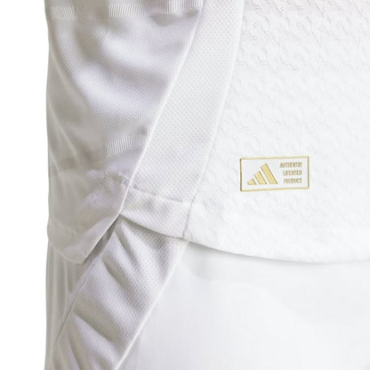 White - Side - Adidas Unisex Adult 2024-2025 Real Madrid CF Football Jersey